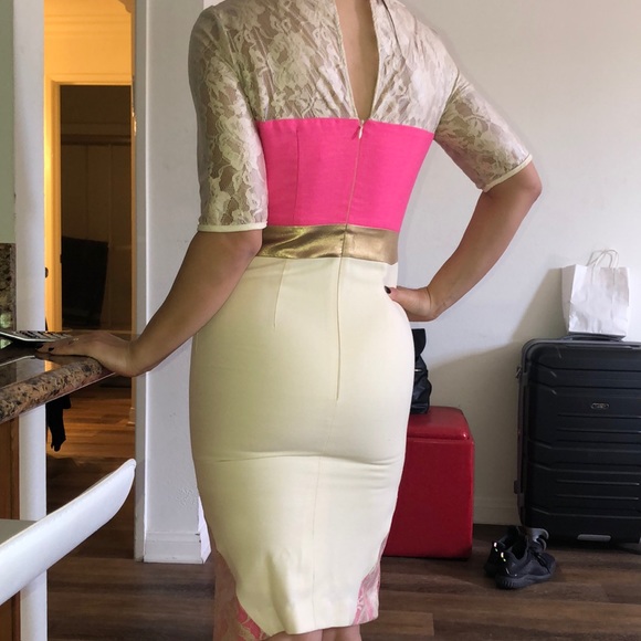 Veronica Moncho Lobo Pencil Dress. Make an offer! - Picture 3 of 6